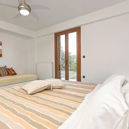 Villa Remarkable Naxos | Timcanpy | 4 Bedrooms | Spaccious Sun Terrace | Outdoor Private Pool Surrounded By Lush Gardens | Stelida